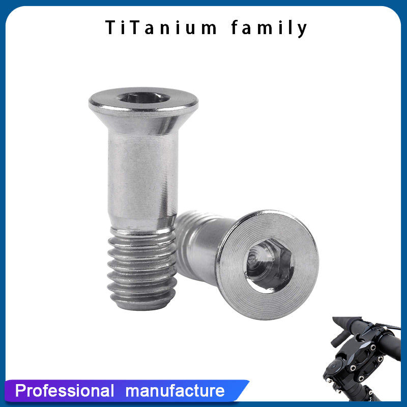 Titanium Ti Rear Derailleur Jockey M5x14.5mm Wheel Bolt Pack of 2